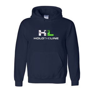 Hold The Line Hooded Sweatshirt (Custom Designs)