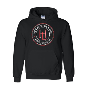 Hold The Line Patriots Association Logo - Hooded Sweatshirt