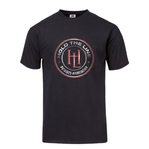 Hold The Line Patriots Association Logo T-shirt