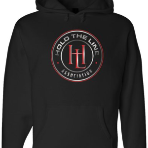 Hold The Line Association Logo - Hooded Sweatshirt